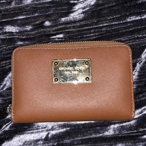 Brown Michael Kors wallet